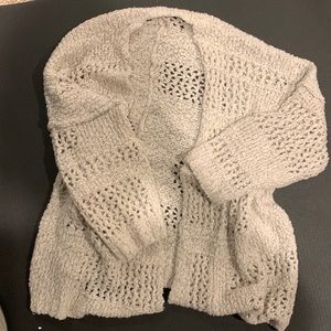 Free People oversized chunky knit cardigan